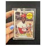 1969 Topps Lou Brock Baseball Card