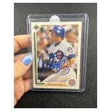 Ryne Sandberg Hand Signed Authentic Autograph