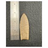 Clovis Indian Artifact Arrowhead