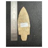 Adena Indian Artifact Arrowhead