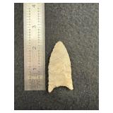 Dalton Indian Artifact Arrowhead
