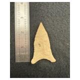 Dalton Indian Artifact Arrowhead