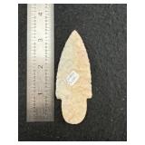 Turkeytail Adena Indian Artifact Arrowhead
