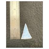 Triangle Indian Artifact Arrowhead