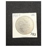 1900 O UNC Morgan Silver Dollar Coin