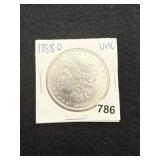 1888 O UNC Morgan Silver Dollar Coin