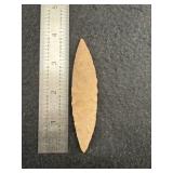 Turkeytail Blade Indian Artifact Arrowhead
