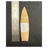 Paleo Point Indian Artifact Arrowhead