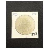 1900 UNC Morgan Silver Dollar Coin