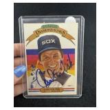 Carlton Fisk Hand Signed Authentic Autograph