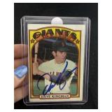Dave Kingman Hand Signed Authentic Autograph