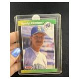 1989 Donruss Randy Johnson Baseball Card