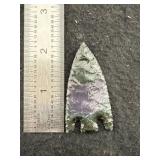 Obsidian Point Indian Artifact Arrowhead