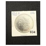 1883 O UNC Morgan Silver Dollar Coin