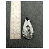 Obsidian Arrow Point Indian Artifact Arrowhead