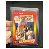Ozzie Smith Hand Signed Authentic Autograph