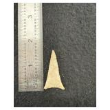 Triangle Indian Artifact Arrowhead