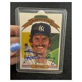Ron Guidry Hand Signed Authentic Autograph