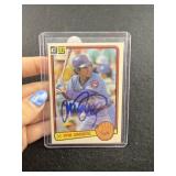 Ryne Sandberg Hand Signed Authentic Autograph