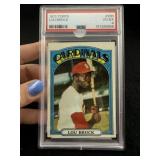 1972 Topps Lou Brock Baseball Card