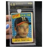 1958 Topps Ed Mathews Baseball Card