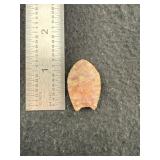 Folsom Indian Artifact Arrowhead