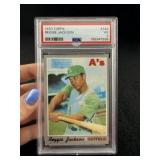 1970 Topps Reggie Jackson Baseball Card