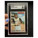 1970 Topps Roberto Clemente Baseball Card