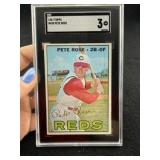 1967 Topps Pete Rose Baseball Card