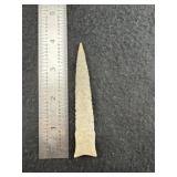 Dalton Indian Artifact Arrowhead