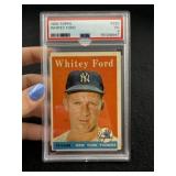 1958 Topps Whitey Ford Baseball Card