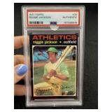 1971 Topps Reggie Jackson Baseball Card