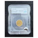 1914-D ICG 2 & 1/2 Dollar Gold Coin