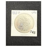 1883 O UNC Morgan Silver Dollar Coin