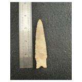 Dalton Indian Artifact Arrowhead