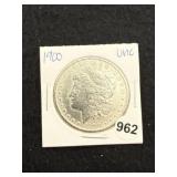 1900 UNC Morgan Silver Dollar Coin