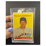 1958 Topps Harmon Killebrew Baseball Card
