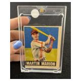 1949 Martin Marion Baseball Card