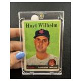 1958 Topps Hoyt Wihelm Baseball Card