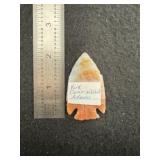 Marshall Indian Artifact Arrowhead