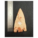 Calf Creek Indian Artifact Arrowhead