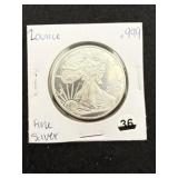 2 Ounce .999 Fine Silver Round Coin