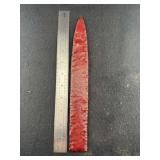 Large Obsidian Spear Point Indian Artifact Arrowhe