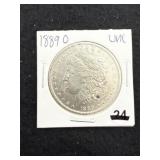 1889 O UNC Morgan Silver Dollar Coin