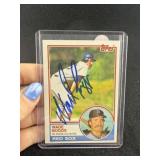 Wade Boggs Hand Signed Authentic Autograph