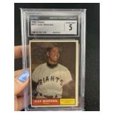 1961 Topps Juan Marichal Baseball Card