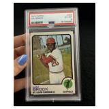 1973 Topps Lou Brock Baseball Card