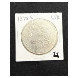 1879 S UNC Morgan Silver Dollar Coin