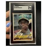 1984 Donruss Rickey Henderson Baseball Card