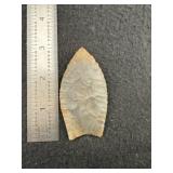 Clovis Indian Artifact Arrowhead